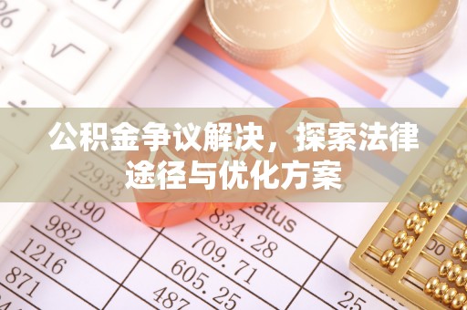 湛江公积金争议解决，探索法律途径与优化方案