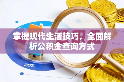 湛江掌握现代生活技巧，全面解析公积金查询方式