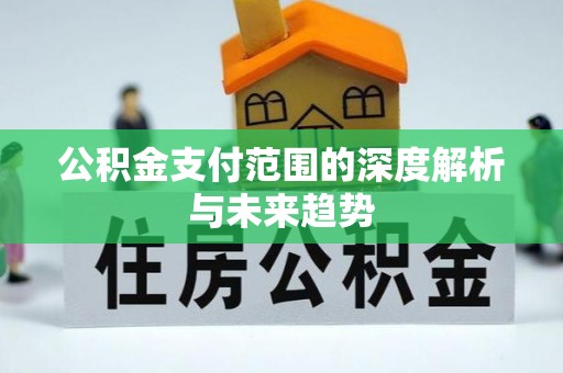 湛江公积金支付范围的深度解析与未来趋势