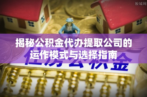 湛江揭秘公积金代办提取公司的运作模式与选择指南
