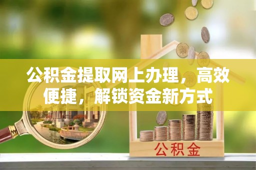 湛江公积金提取网上办理，高效便捷，解锁资金新方式