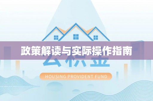湛江政策解读与实际操作指南