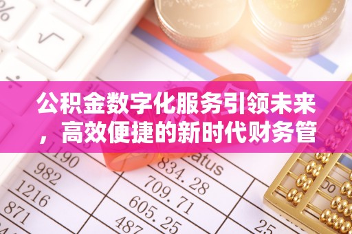 湛江公积金数字化服务引领未来，高效便捷的新时代财务管理