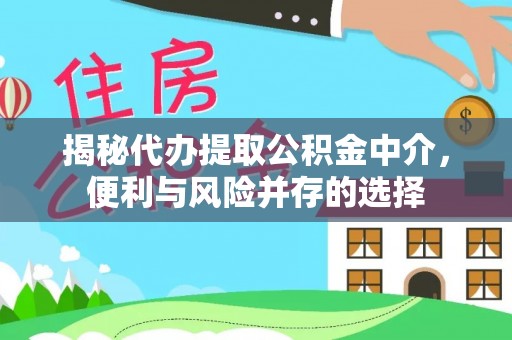 湛江揭秘代办提取公积金中介，便利与风险并存的选择