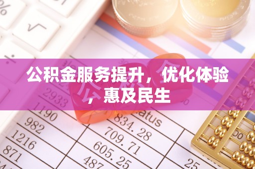 湛江公积金服务提升，优化体验，惠及民生