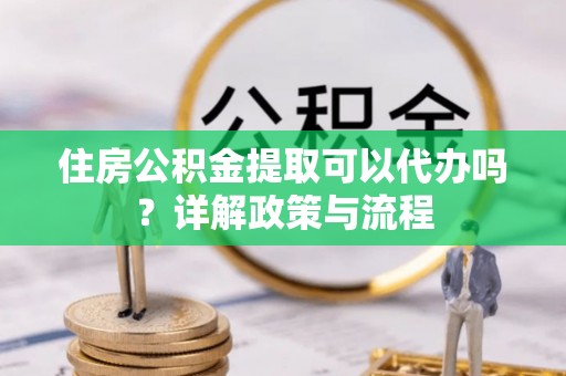 湛江住房公积金提取可以代办吗？详解政策与流程