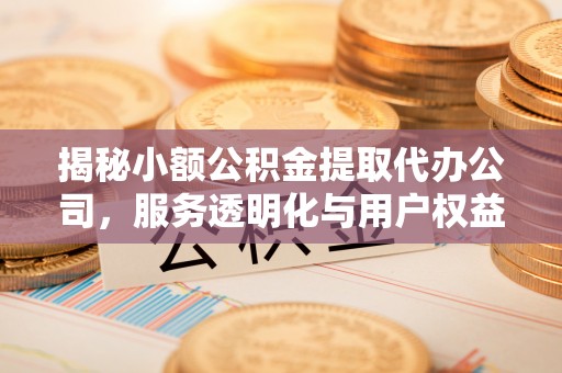 湛江揭秘小额公积金提取代办公司，服务透明化与用户权益保障