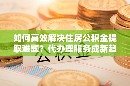 湛江如何高效解决住房公积金提取难题？代办理服务成新趋势