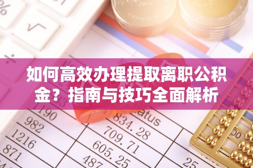 湛江如何高效办理提取离职公积金？指南与技巧全面解析