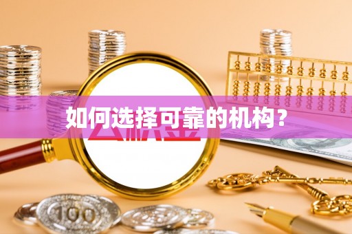 湛江如何选择可靠的机构？
