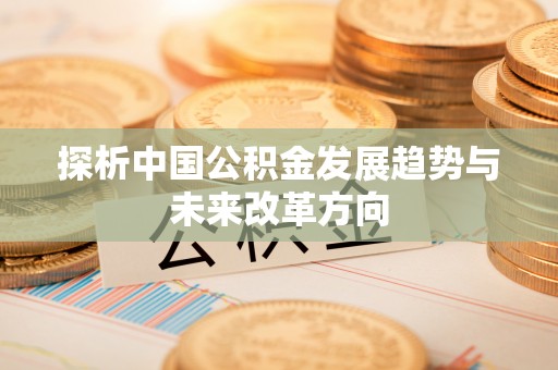 湛江探析中国公积金发展趋势与未来改革方向