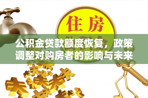 湛江公积金贷款额度恢复，政策调整对购房者的影响与未来展望