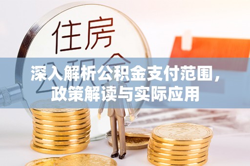 湛江深入解析公积金支付范围，政策解读与实际应用