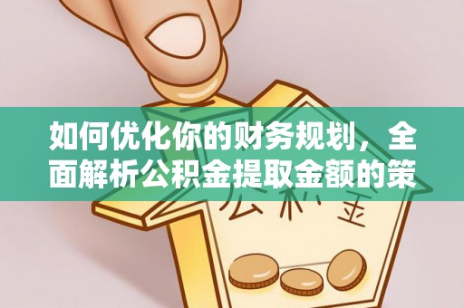 湛江如何优化你的财务规划，全面解析公积金提取金额的策略与技巧