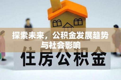 湛江探索未来，公积金发展趋势与社会影响