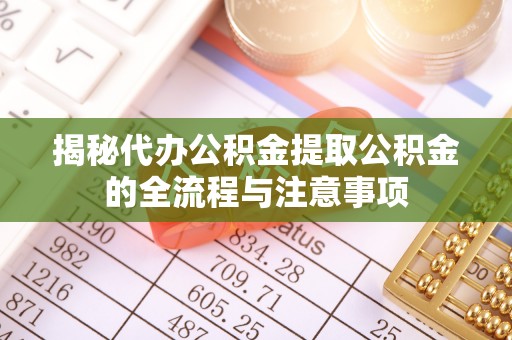 湛江揭秘代办公积金提取公积金的全流程与注意事项