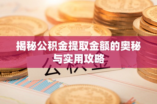 湛江揭秘公积金提取金额的奥秘与实用攻略