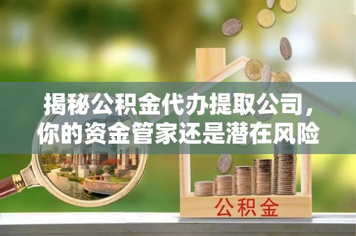 湛江揭秘公积金代办提取公司，你的资金管家还是潜在风险？