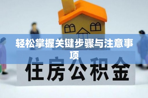 湛江轻松掌握关键步骤与注意事项
