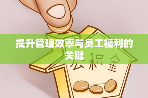 湛江提升管理效率与员工福利的关键