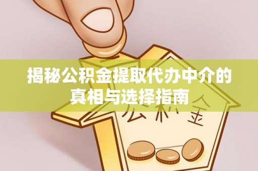 湛江揭秘公积金提取代办中介的真相与选择指南