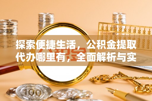 湛江探索便捷生活，公积金提取代办哪里有，全面解析与实用指南