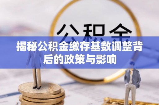 湛江揭秘公积金缴存基数调整背后的政策与影响