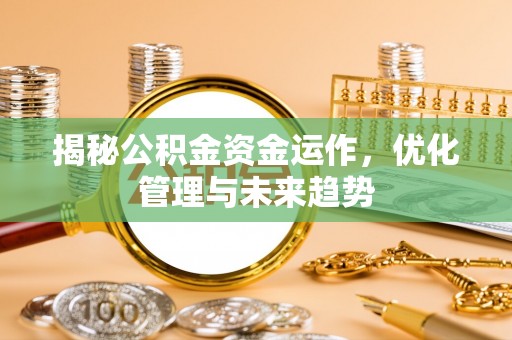 湛江揭秘公积金资金运作，优化管理与未来趋势