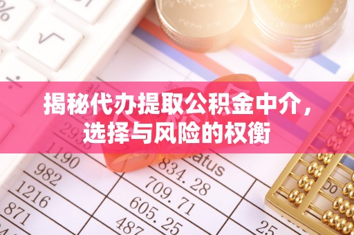 湛江揭秘代办提取公积金中介，选择与风险的权衡