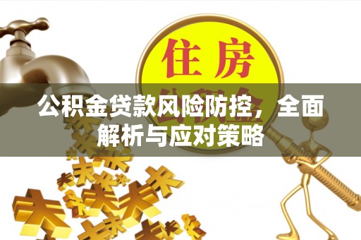 湛江公积金贷款风险防控，全面解析与应对策略