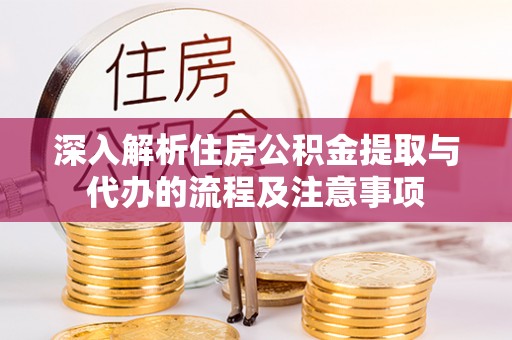 湛江深入解析住房公积金提取与代办的流程及注意事项