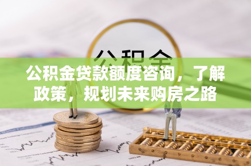 湛江公积金贷款额度咨询，了解政策，规划未来购房之路
