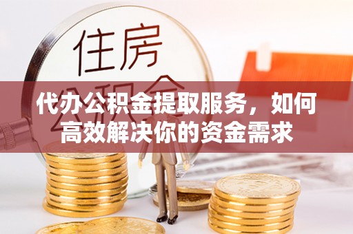 湛江代办公积金提取服务，如何高效解决你的资金需求