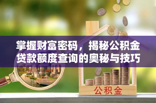 湛江掌握财富密码，揭秘公积金贷款额度查询的奥秘与技巧