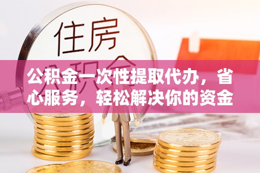 湛江公积金一次性提取代办，省心服务，轻松解决你的资金需求