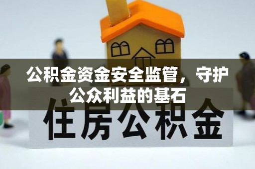 湛江公积金资金安全监管，守护公众利益的基石