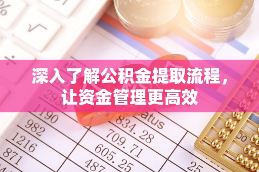 湛江深入了解公积金提取流程，让资金管理更高效