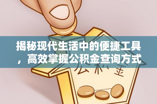 湛江揭秘现代生活中的便捷工具，高效掌握公积金查询方式