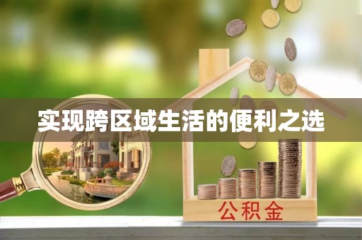 湛江实现跨区域生活的便利之选