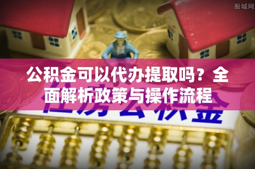 湛江公积金可以代办提取吗？全面解析政策与操作流程