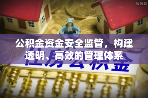 湛江公积金资金安全监管，构建透明、高效的管理体系