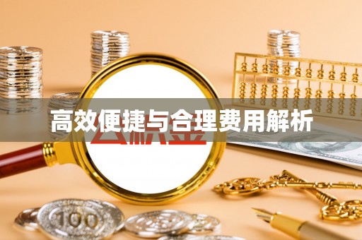 湛江高效便捷与合理费用解析