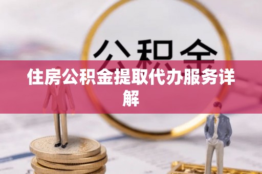 湛江住房公积金提取代办服务详解