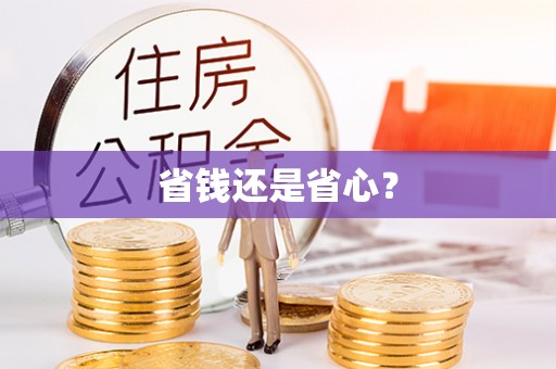 湛江省钱还是省心？