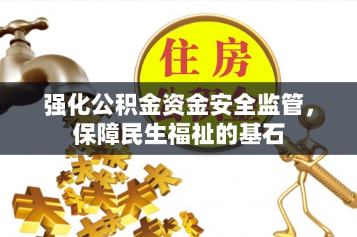 湛江强化公积金资金安全监管，保障民生福祉的基石