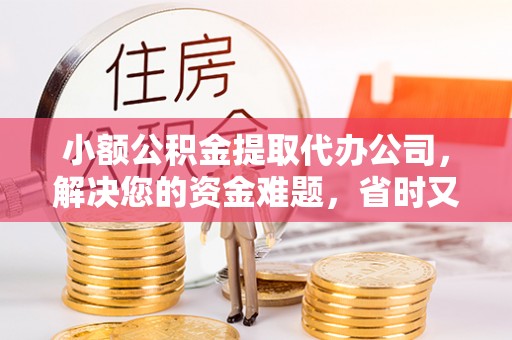 湛江小额公积金提取代办公司，解决您的资金难题，省时又省心